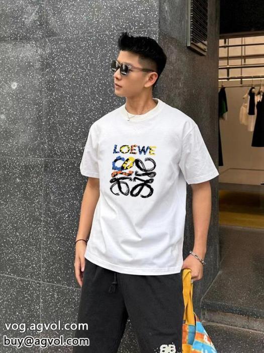 ブランド 品 激安 通販半袖Tシャツ定番人気上質感LOEWE_0_1