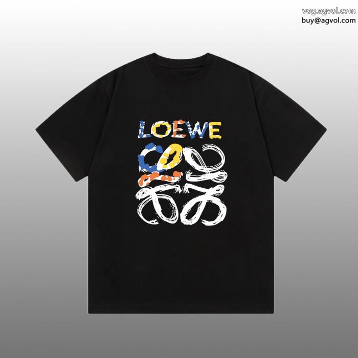 ブランド 品 激安 通販半袖Tシャツ定番人気上質感LOEWE_0_3