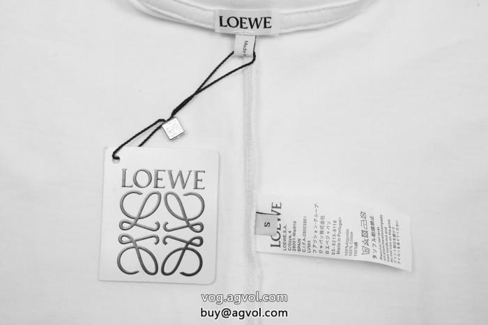 LOEWE涼しげな印象の20252025新作販売開始ブランド 激安半袖Tシャツ_0_1