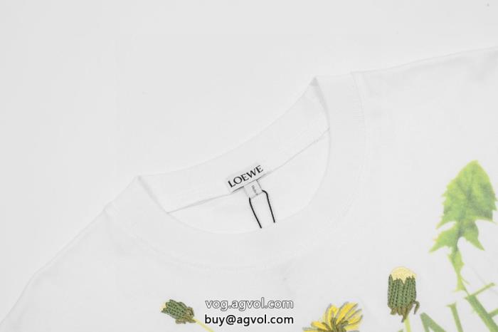 LOEWE涼しげな印象の20252025新作販売開始ブランド 激安半袖Tシャツ_0_3