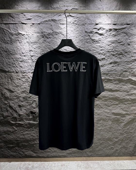23SS海外直営安定感があり偽 ブランド LOEWE半袖Tシャツ_0_4