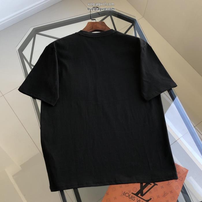 LOEWEブランド 偽物 通販半袖Tシャツ2025夏色っぽさ少量入荷☆限定モデル_0_3