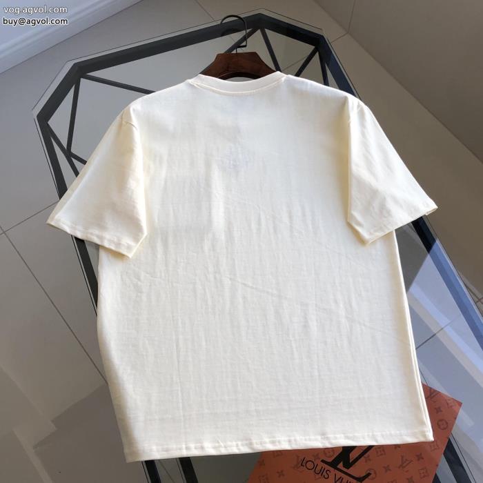 LOEWEブランド 偽物 通販半袖Tシャツ2025夏色っぽさ少量入荷☆限定モデル_0_4
