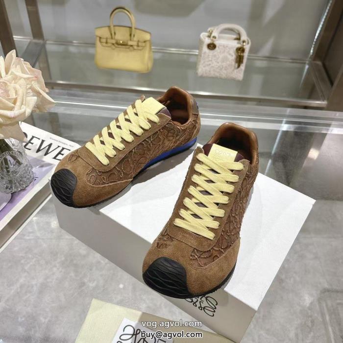 スニーカーブランド コピー 販売2025最新コラボ　完売間近超あたたかいLOEWE_0_1