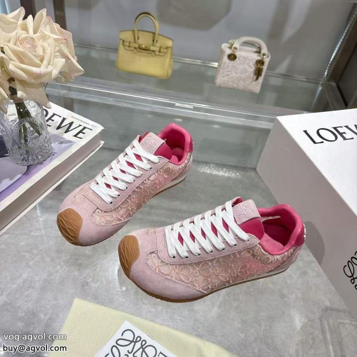 スニーカーブランド コピー 販売2025最新コラボ　完売間近超あたたかいLOEWE_0_2