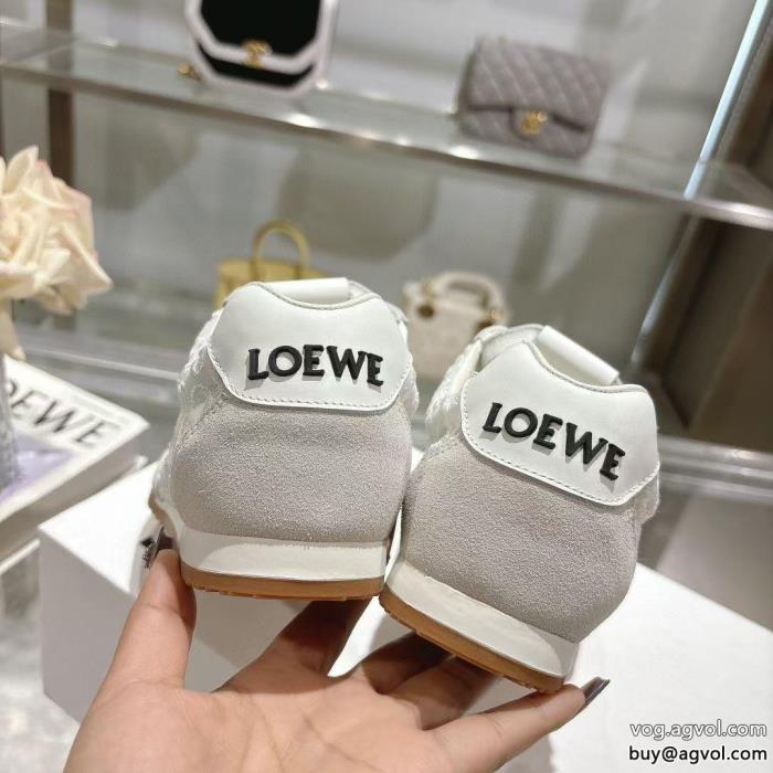 スニーカーブランド コピー 販売2025最新コラボ　完売間近超あたたかいLOEWE_0_3