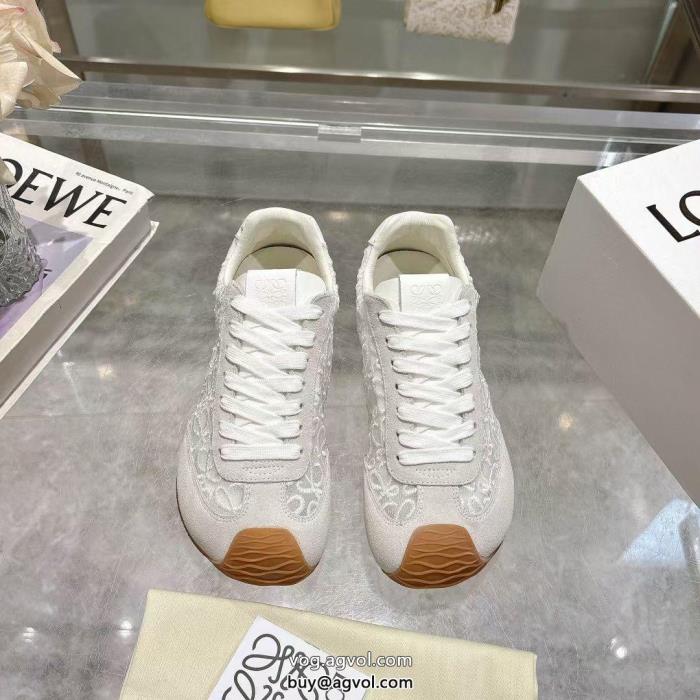 スニーカーブランド コピー 販売2025最新コラボ　完売間近超あたたかいLOEWE_0_4