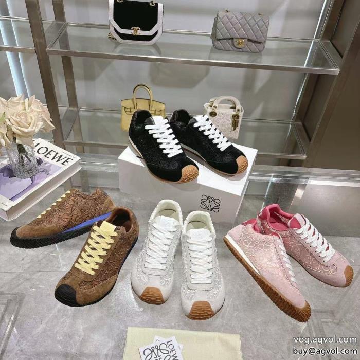 スニーカーブランド コピー 販売2025最新コラボ　完売間近超あたたかいLOEWE_0_5