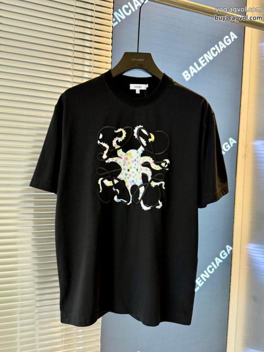即完売自分へのご褒美半袖TシャツLOEWEスーパー コピー 品_0_2