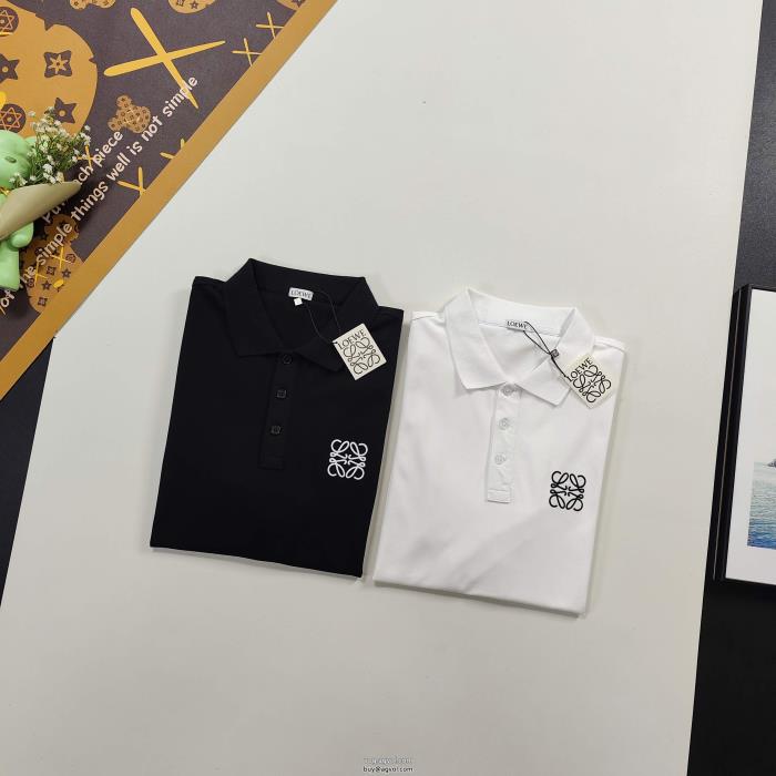 SS23残り僅ヘルシー 抜け感重視ブランド 品 激安 通販ロエベ半袖poloTシャツ_0_2