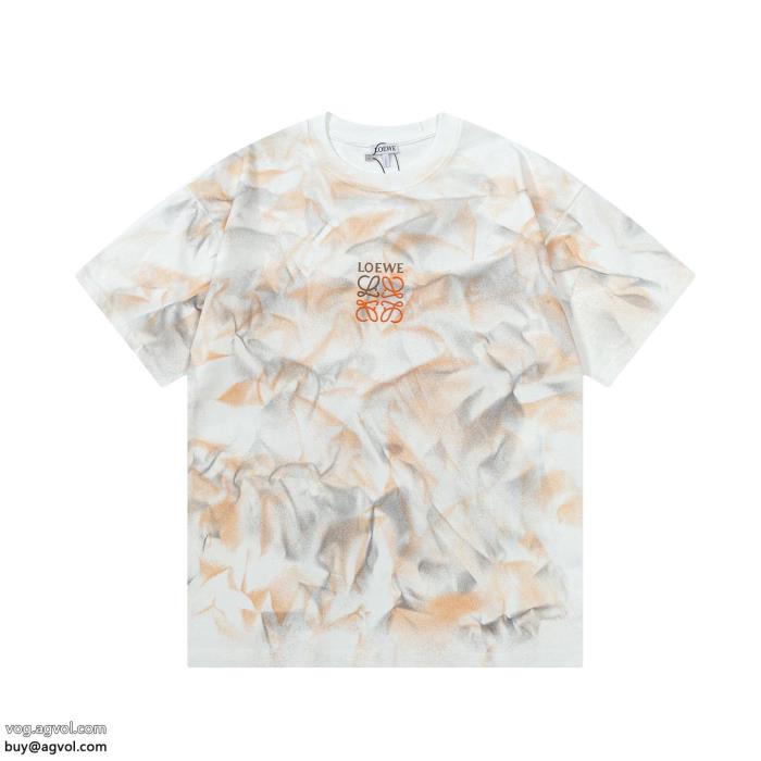 半袖Tシャツ速達発送上品で優しい雰囲気にブランド コピー 着払いLOEWE_0_0