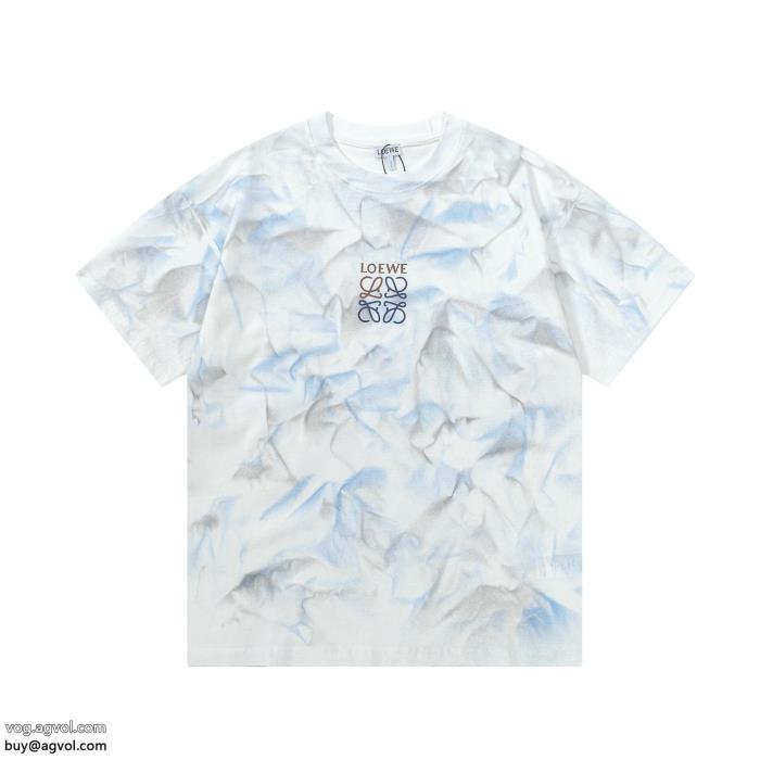 半袖Tシャツ速達発送上品で優しい雰囲気にブランド コピー 着払いLOEWE_0_2
