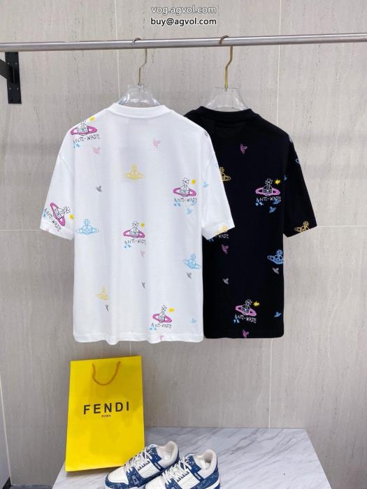 偽物 ブランドVIVIENNE WESTWOOD半袖Tシャツ芸能人愛用ブランド流行の最前線_0_0