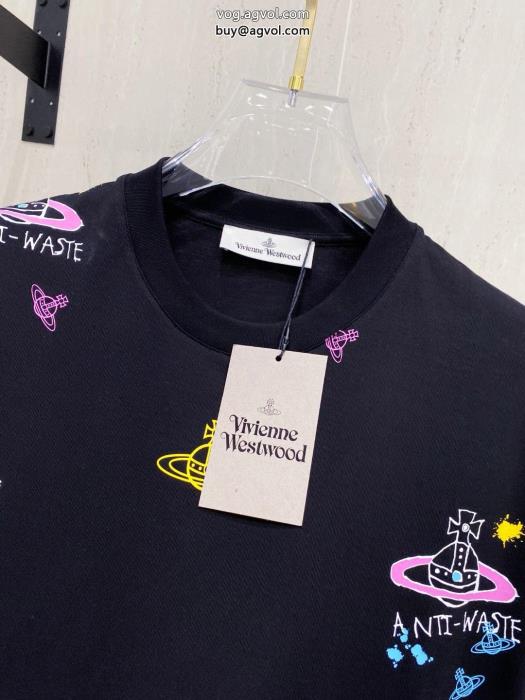 偽物 ブランドVIVIENNE WESTWOOD半袖Tシャツ芸能人愛用ブランド流行の最前線_0_1