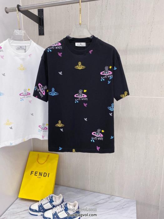 偽物 ブランドVIVIENNE WESTWOOD半袖Tシャツ芸能人愛用ブランド流行の最前線_0_2