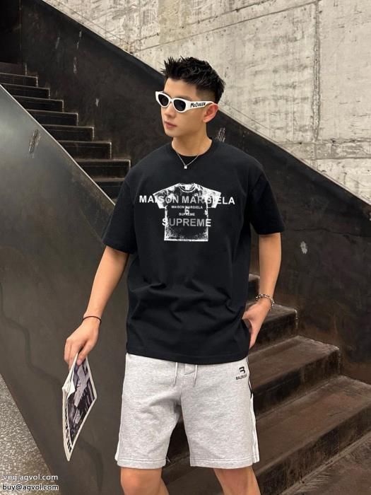 偽 ブランド 通販今シーズン新作清潔感で洗練され半袖TシャツSUPREME_0_1