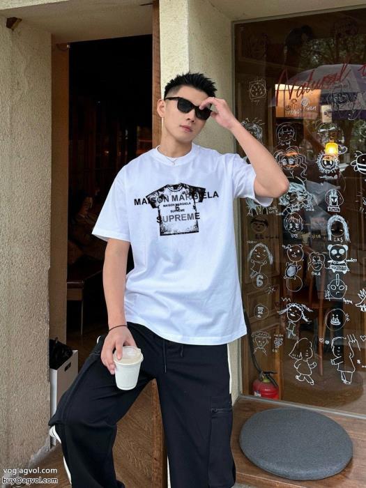 偽 ブランド 通販今シーズン新作清潔感で洗練され半袖TシャツSUPREME_0_4