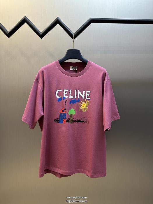コピー ブランド限定生産品今季のトレンド人気新作半袖TシャツCELINE_0_2
