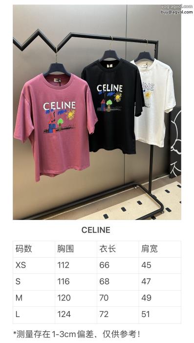 コピー ブランド限定生産品今季のトレンド人気新作半袖TシャツCELINE_0_6