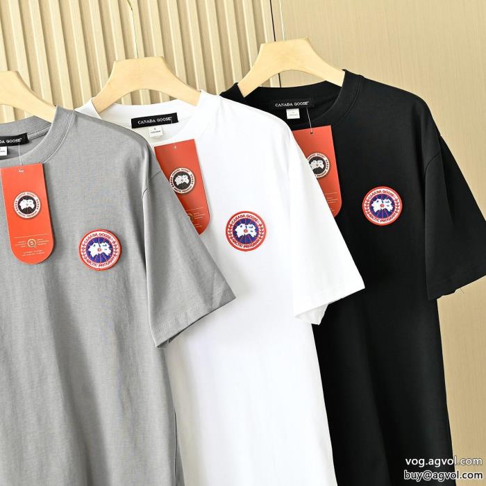 Canada Goose通販 ブランド半袖Tシャツ通勤スタイル在庫あり即発_0_0