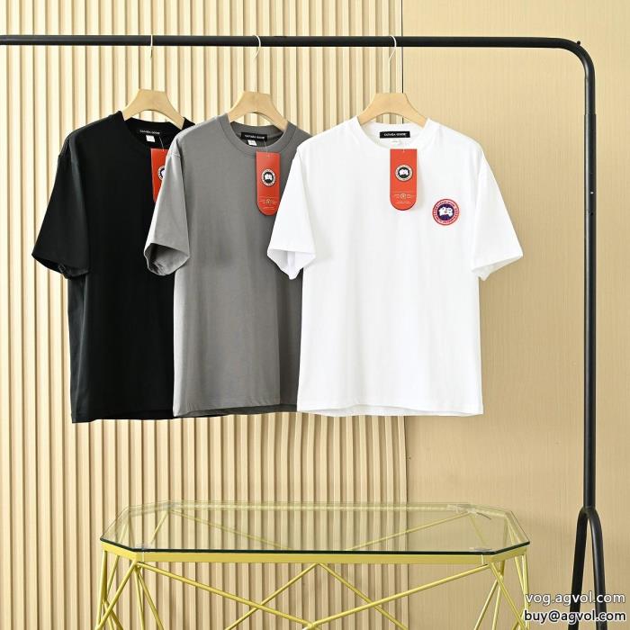 Canada Goose通販 ブランド半袖Tシャツ通勤スタイル在庫あり即発_0_1