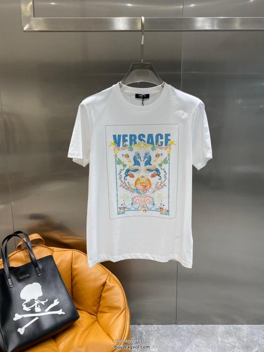 偽物 ブランド 販売半袖Tシャツ上質な素材新作セール価格でVERSACE_0_2
