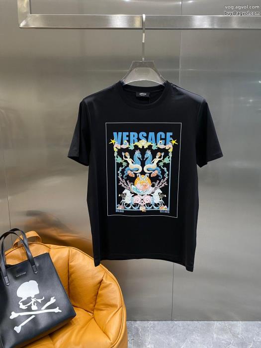 偽物 ブランド 販売半袖Tシャツ上質な素材新作セール価格でVERSACE_0_3