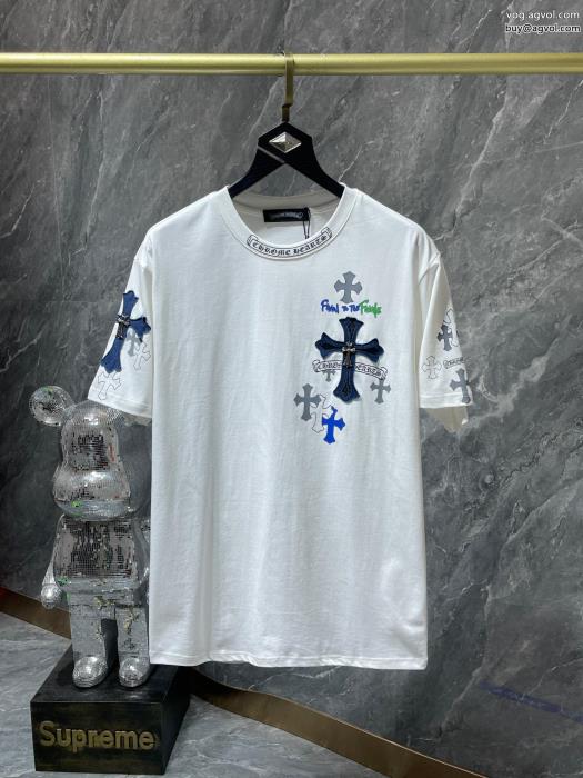 CHROME HEARTS今季は色を使った注目新品夏限定半袖Tシャツコピー 商品 ブランド_1_1