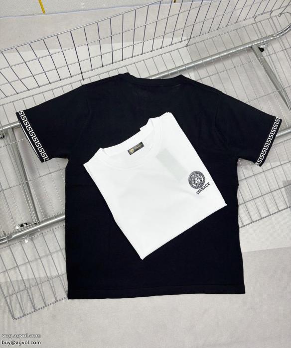 VERSACEブランド 品 コピー快適な履き心地爽やかな色合い半袖Tシャツ_0_4