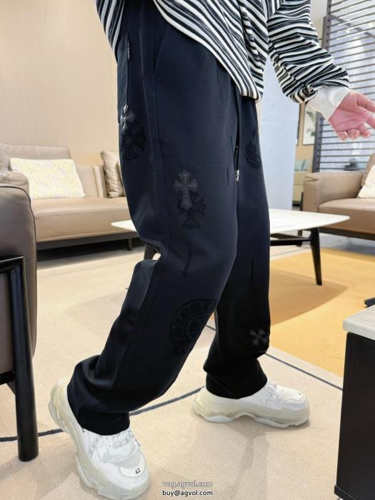 ブランド フェイク洗練されたスタイル通勤の定番スラックスCHROME HEARTS_0_2