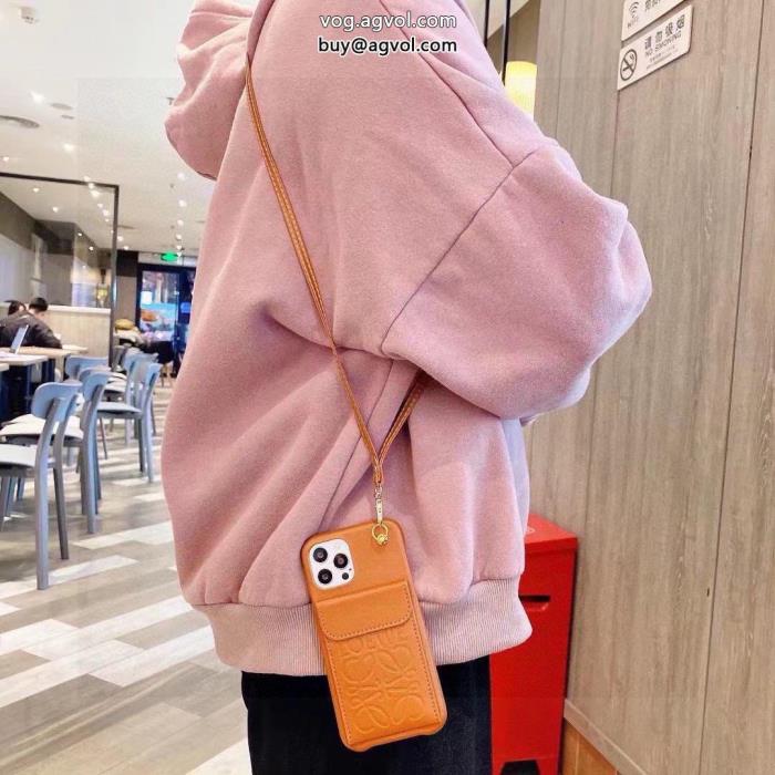 Iphone ケース カバーブランド フェイクLOEWE2025新作新品北欧ブランド_0_1