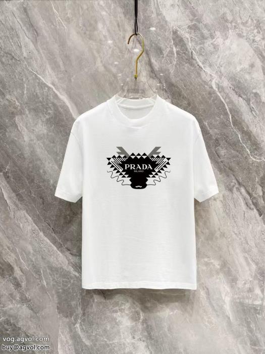 プラダ半袖Tシャツブランド スーパー コピー 通販2025人気新作が登場毎年爆発的人気_0_0