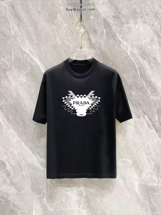 プラダ半袖Tシャツブランド スーパー コピー 通販2025人気新作が登場毎年爆発的人気_0_2
