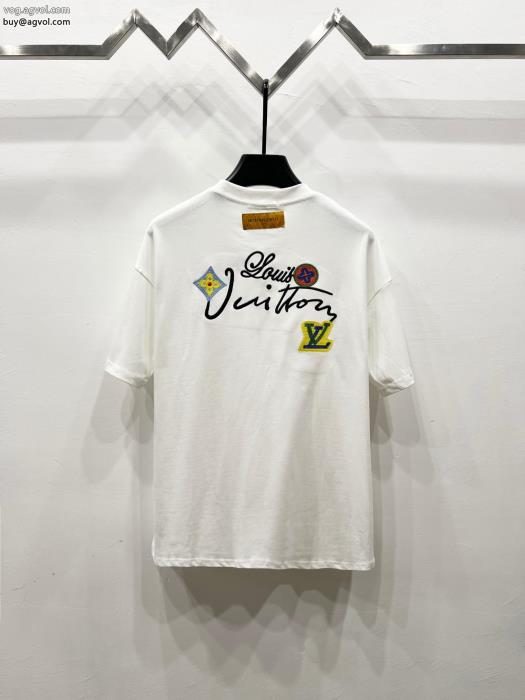 ブランド コピー 販売 LOUIS VUITTON高級感あるスタイル2025最新作　完売必至半袖Tシャツ_0_3