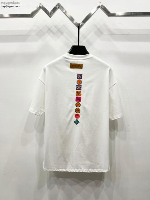 速達便発送完売前にスーパー コピー 通販 優良半袖TシャツLOUIS VUITTON_0_1