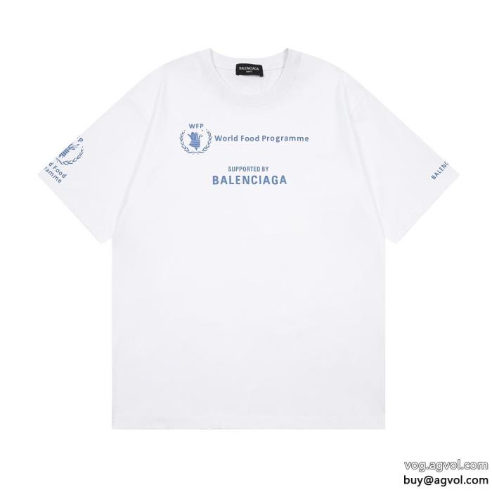 半袖Tシャツbalenciaga注目夏新作上品な印象に格上げ偽物 ブランド_0_1