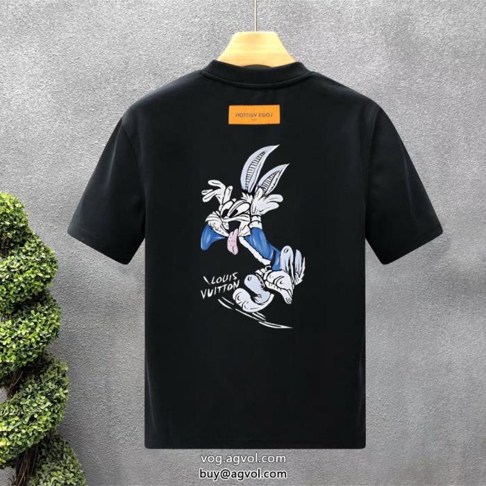 韓国ファッション新作日本未入荷半袖Tシャツルイ ヴィトン偽物 通販 _0_2