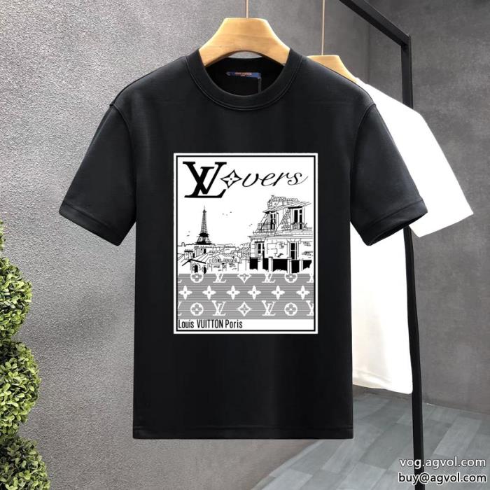 スーパー コピー 販売半袖Tシャツ高い人気人気☆夏にお勧めLOUIS VUITTON_0_0