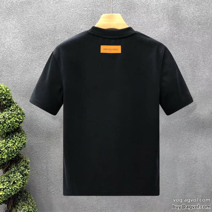 スーパー コピー 販売半袖Tシャツ高い人気人気☆夏にお勧めLOUIS VUITTON_0_1
