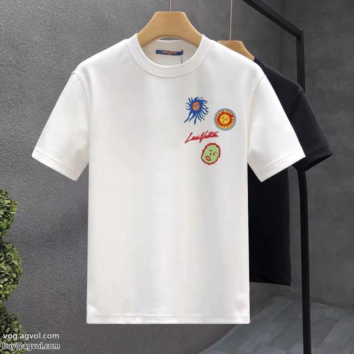 LOUIS VUITTON偽物 ブランド半袖Tシャツ在庫希少好印象な上品スタイル_0_2