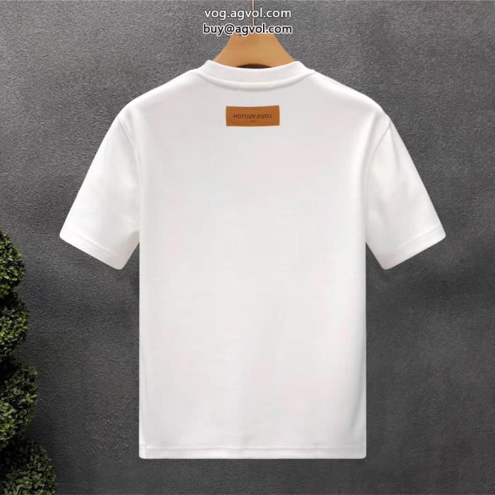 LOUIS VUITTON偽物 ブランド半袖Tシャツ在庫希少好印象な上品スタイル_0_4