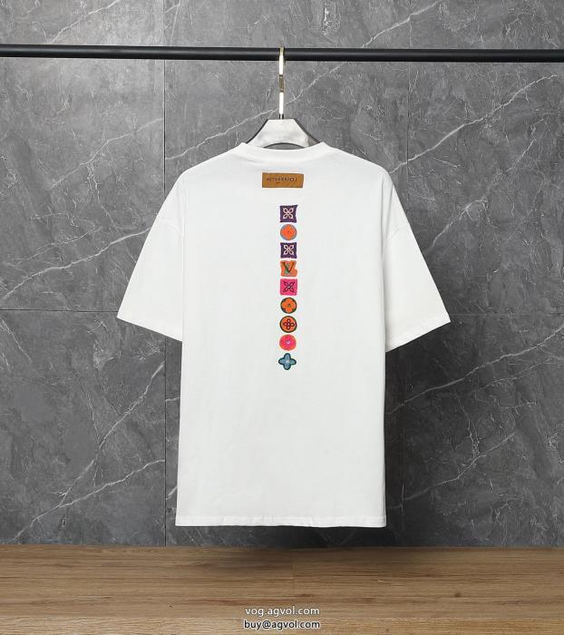 LOUIS VUITTON透け感優しいお洒落さんの愛用率が高いブランド コピー 専門半袖Tシャツ_0_0