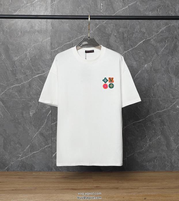 LOUIS VUITTON透け感優しいお洒落さんの愛用率が高いブランド コピー 専門半袖Tシャツ_0_1