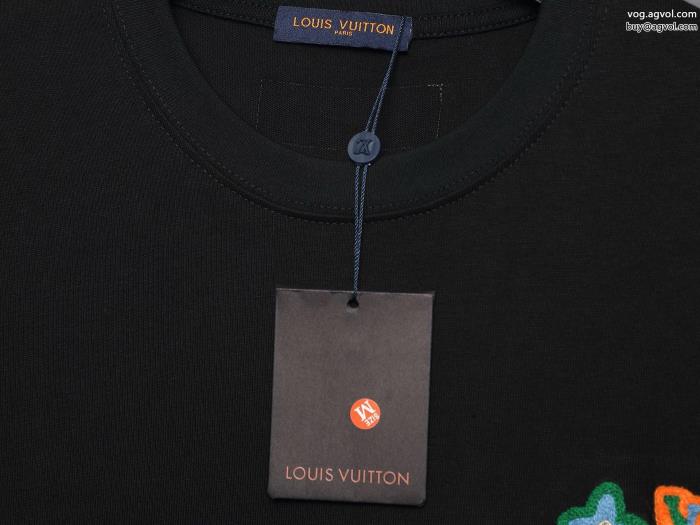 LOUIS VUITTON透け感優しいお洒落さんの愛用率が高いブランド コピー 専門半袖Tシャツ_0_4