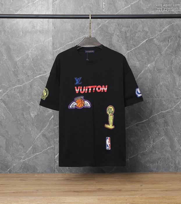 偽物 ブランド 激安LOUIS VUITTON半袖Tシャツ人気商品リラックスした雰囲気に_0_3