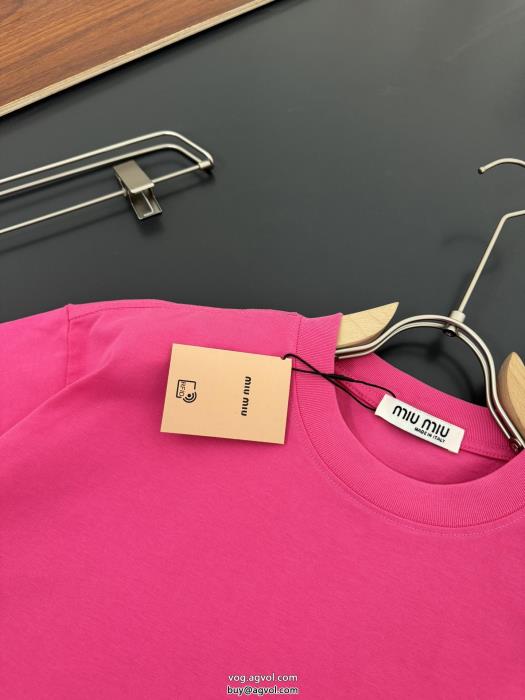 コピー ブランド 通販 安心半袖Tシャツ注目新ブランド軽やかな印象MIUMIU_0_4
