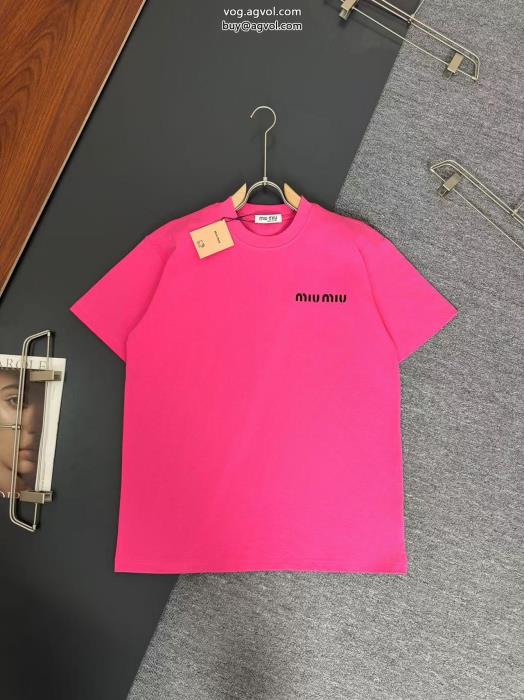 コピー ブランド 通販 安心半袖Tシャツ注目新ブランド軽やかな印象MIUMIU_0_5