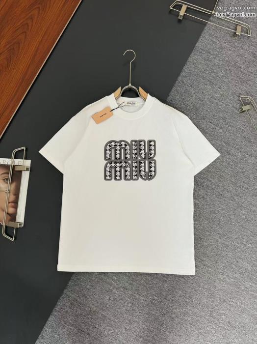 半袖Tシャツブランド アクセサリー 激安夏の注目2025ブランド新作完売必須　限定SALEMIUMIU_0_3