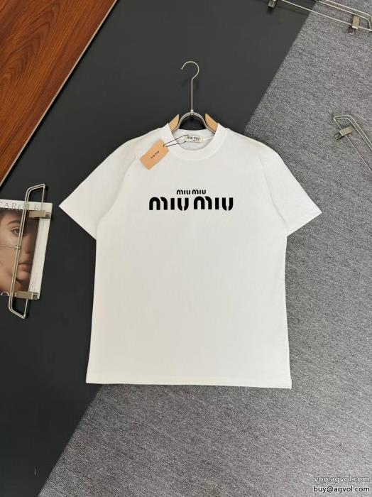 激安 通販 ブランド半袖Tシャツ高級感も漂い必需品MIUMIU_0_1