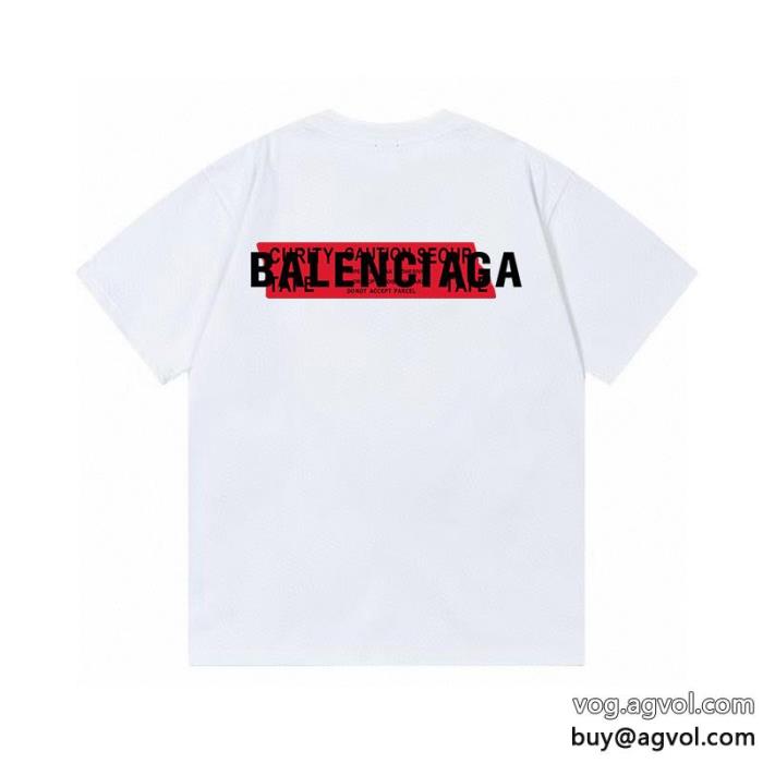 ブランド 品 激安 通販大胆なデザイン送料込み 希少品balenciaga半袖Tシャツ_0_0